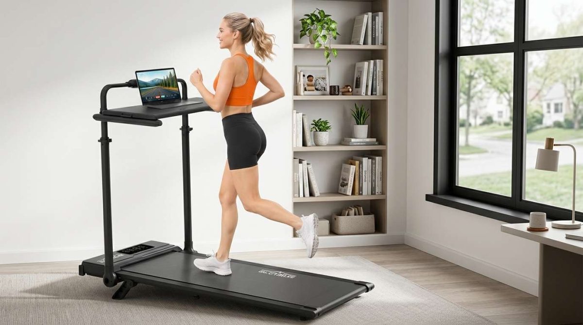 Ce tapis de course Mr. Gymlee est l'un des plus accessibles et complet du marché