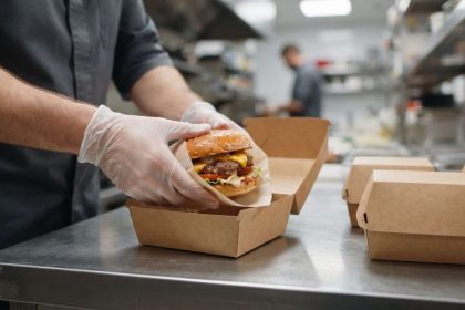 Vous pensiez ne manger que votre burger ? Son emballage pourrait aussi s’inviter au menu, avec des risques pour votre santé