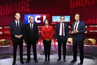 Présidentielle 2027 : les cinq candidats de la primaire socialiste s'affrontent à l'occasion d'un dernier débat télévisé avant le vote