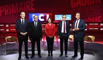 Présidentielle 2027 : les cinq candidats de la primaire socialiste s'affrontent à l'occasion d'un dernier débat télévisé avant le vote