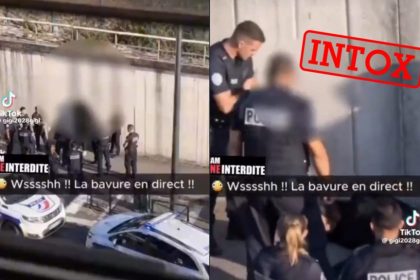 Blocus lycéens : en marge des images de violence policière, des contenus trompeurs générés par IA